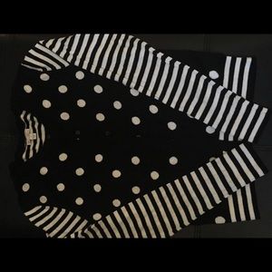 Gap Women’s Cardigan, Black & White